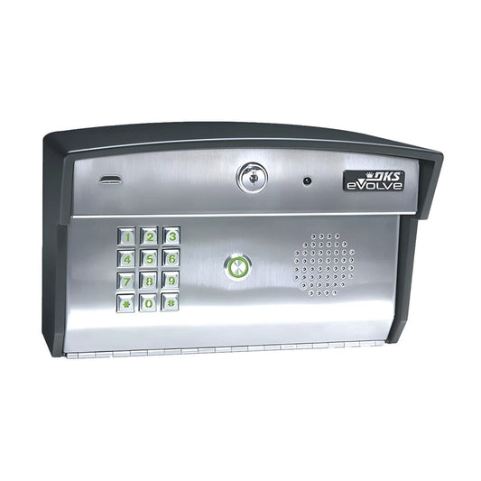 Residential Video-Entry System, 10 Residents, Programmable to 4 or 5 Digits
