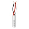 1000 ft  Reel 2 X 18 AWG Cable / Riser / Use INDOOR / White Color / Applications: Alarms, Access Control. Audio, Voice, Intercoms and Door Phones