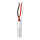 1000 ft  Reel 2 X 18 AWG Cable / Riser / Use INDOOR / White Color / Applications: Alarms, Access Control. Audio, Voice, Intercoms and Door Phones