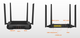 AX3000 Dual Band Gigabit Wi-Fi 6 Mesh Router 2X2 / OFDMA+MU-MIMO, 5G 2X3 omnidirectional multi-band high-gain antennas (Black Series).