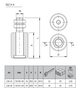 (230-30) - Replacement Nylon roller/ 1-3/16" (30mm) diam