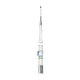 HF Marine Base antenna, Frequency Range 2 ~ 30 MHz with Tuner, Input Power 1000 W, Length 23 ft (7m), 2 sections.