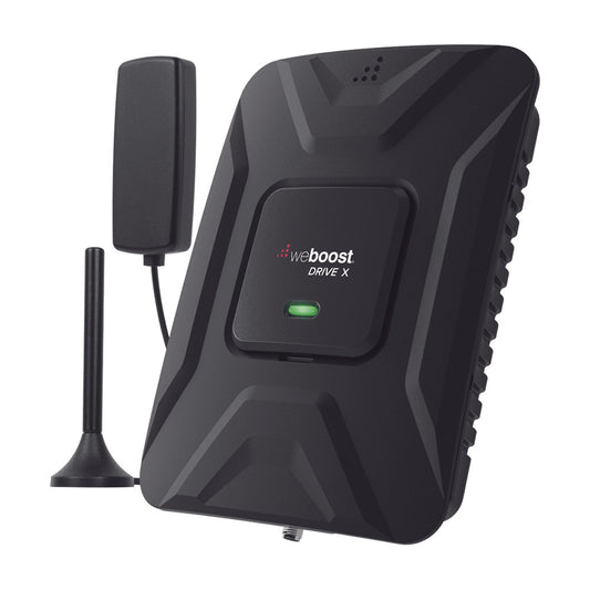 Cell Signal Booster Kit DRIVE X | Boosts cellular signal for multiple users in any passenger vehicle/car, truck, van, or SUV