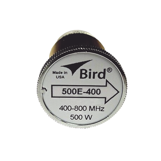 7/8' Plug-in Element, 500 Watt for Wattmeter BIRD 43 in the 400 to 800 MHz Frequency Band.