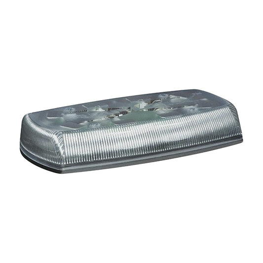 ECCO Mini Light Bar: 15 in Lg - Vehicle Lighting, 3 in Ht - Vehicle Lighting, Flashing, 8 Heads
