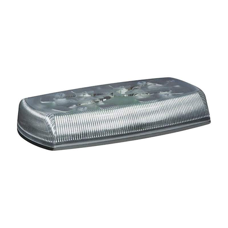 ECCO Mini Light Bar: 15 in Lg - Vehicle Lighting, 3 in Ht - Vehicle Lighting, Flashing, 8 Heads