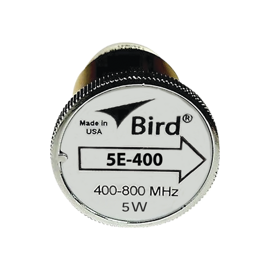 7/8' Plug-in Element, 5 Watt for Wattmeter BIRD 43 in the 400 to 800 MHz Frequency Band.