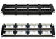 19-inch Patch Panel UTP Cat6, 48-Port, 2U with Cable Organizer