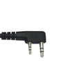 Microphone - adjustable ear hook headset for KENWOOD PKT23K