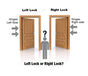 Electric Rim Lock / Includes Key / Outdoor / Lock for Right Handed Doors