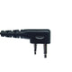Lapel Microphone - Earphone with Acoustic Clear Tube for ICOM IC-F11/ 14/ 3021/ 3013/ 3103/ 3003