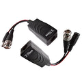 Transceivers Kit with power Supply connector / Supports (12V/24VDC/AC), Video / TurboHD Applications / UTP Cat5e/6