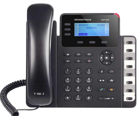3-Line SMB IP Phone with 3 Function Keys, 8 BLF Extension Keys, and 4-way Conference, PoE