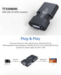 MINI Adapter - VGA to HDMI / Resolution 1920x1080 @ 60Hz / 3.5mm Audio Jack / Supports Micro USB Power
