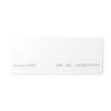 Label Tag UHF / ISO180006B / Adheres to Vehicle Windshield / Compatible with Long Range Readers for PRO6RF & PRO12RF