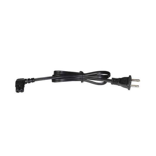 Power Cable Electrical / 120-240 Vac / 1 Meter / Two Phases / American Connector L Shape