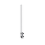 Fiberglass Collinear Base Antenna Omnidirectional, 118-138 MHz Aereal Band, 2.5 dBd Gain, 18 MHz B/W, 500 Watt, N Female.