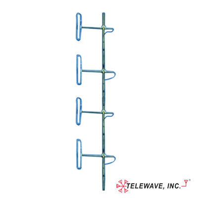 Four Dipole Base VHF Antenna, 138-174 MHz, frequency band.
