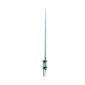 Base Fiberglass TELEWAVE Antenna, 395-436 MHz, 8 dB Gain, ANTC-482 Mount Included, 500 W, N Female.