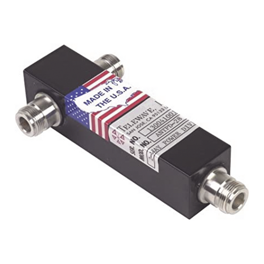 2 Way Power Divider, 760-920 MHz, 500 W, Connectors N Female.