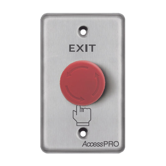 Emergency Red Exit Button or Stop Button