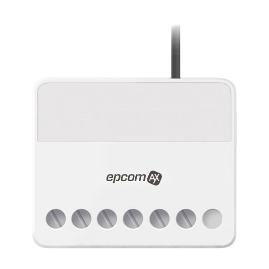 (epcom AX) Wireless Relay / 1 Alarm Input 24/7 / 1 Relay Output 0 to 36 VDC (Max. 5 A)