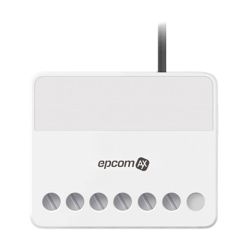 (epcom AX) Wireless Relay / 1 Alarm Input 24/7 / 1 Relay Output 0 to 36 VDC (Max. 5 A)