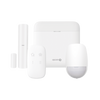 (EPCOM AX) Alarm KIT / Includes: 1 Hub with backup battery / 1 PIR Sensor / 1 Magnetic Contact / 1 Remote Control / WiFi / Compatible with Hik-Connect P2P