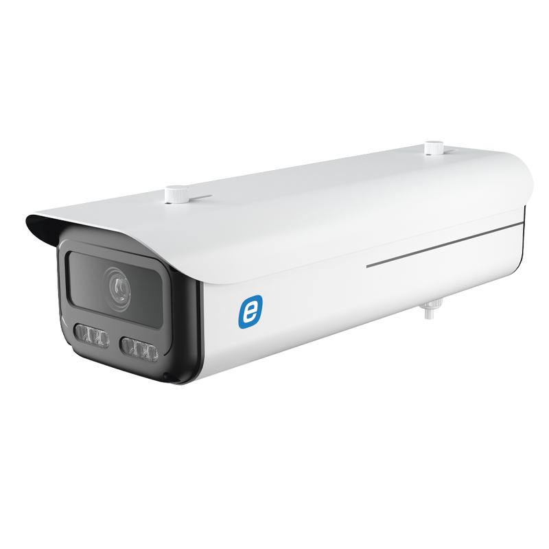 [ LPR ] Bullet IP 4 MP / POE / 229ft (70m) White Light / WDR (120dB) / Micro SD / IP67 / 2.8 mm - 12 mm Motorized Lens / Cloud Video Recording / Metal Housing
