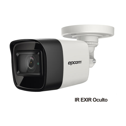 4K Bullet camera TURBOHD / 2.8 mm Lens / IR EXIR up to 30 mts / IP67 / 12 VDC / 4 Technologies (TVI / AHD / CVI / CVBS)
