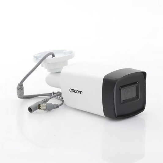 TURBOHD Bullet Camera 5 Megapixel /  2.8 mm Fixed Lens / 4 Technologys (TVI / AHD / CVI / CVBS) / 40 mts IR EXIR / IP67 / dWDR