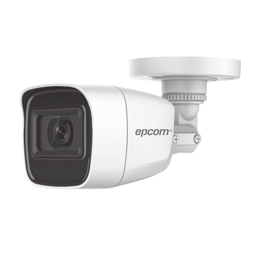 Bullet TURBOHD 2 Megapixels / FOV 106° / Lens 2.8 mm / Audio by Coaxitron / 30 mts IR EXIR / Exterior IP66 / 4 Technologies / dWDR