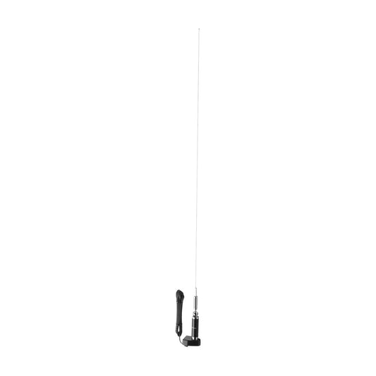 VHF Mobile Adjustable Antenna / 148-174 MHz / 3.4 dB / 200 W / 5m RG-58U / Connector UHF Male PL-259 / Maximum Length 132 cm / Trunk Mount