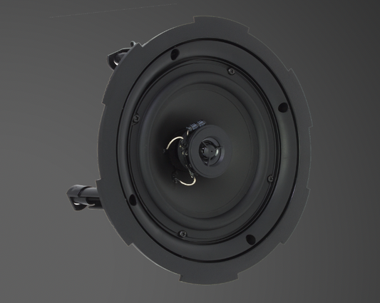 8in In-Ceiling Contractor Series Speaker,8 ohms, 8in w/FastLoc Grill, PAIR