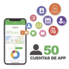 License for remote CHECK IN / CHECK OUT for time and attendace software BIOTIMEPRO / License for 50 accounts