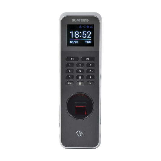 Fingerprint Reader IP67 with Keypad and Card Reader RFIDNFC and (125kHz EM, HID Prox & 13.56MHz MIFARE, MIFARE Plus, DESFire/EV1, FeliCa, iCLASS SE/SR), NFC and Bluetooth