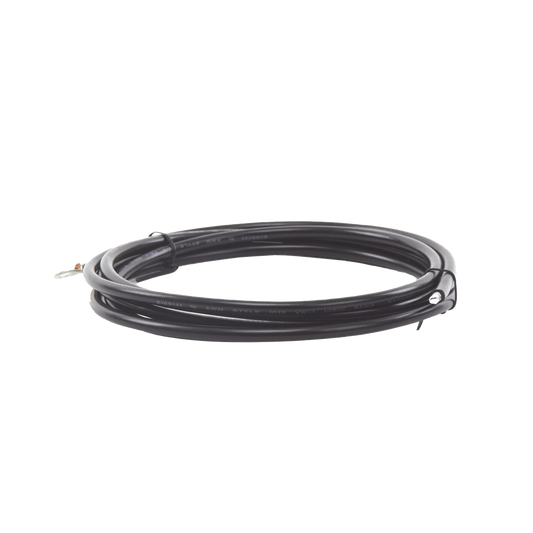 9.8 ft Cable for Controller, Black, 8 AWG with Lug Terminal on One End