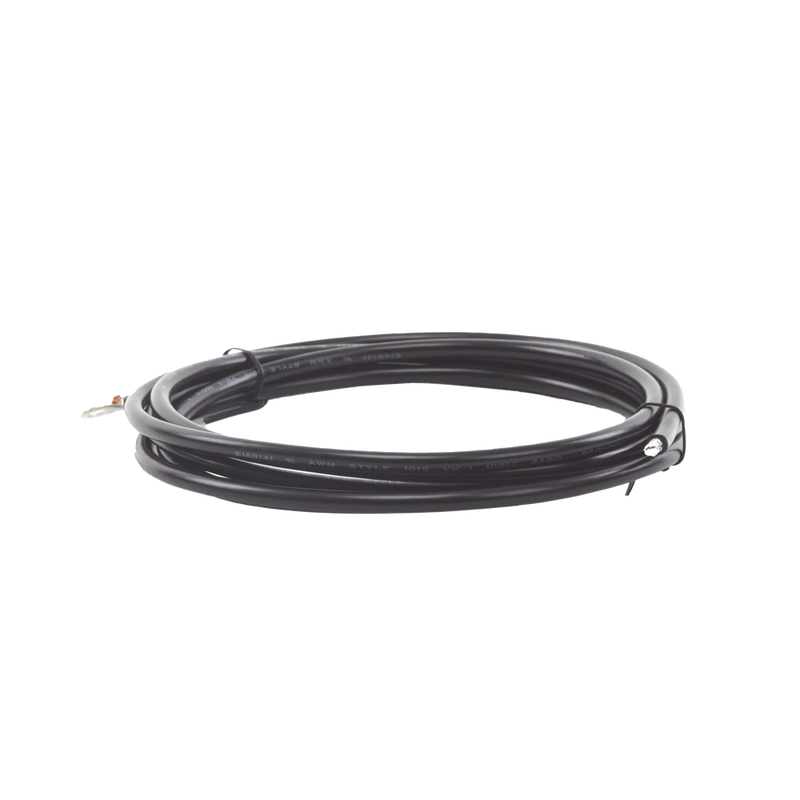 9.8 ft Cable for Controller, Black, 8 AWG with Lug Terminal on One End