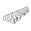 Wire Mesh Cable Tray for up to 1321 Cat6 cables, 6.54/19.69 in (166/500 mm) width, 9.84 ft (3 m) section