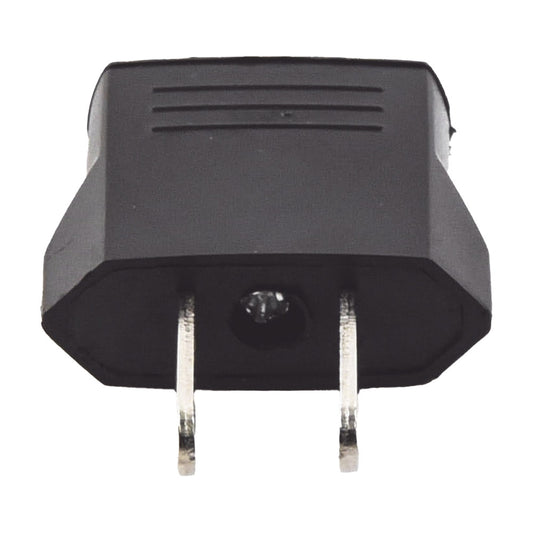 European to American Plug Adapter, PREMIUM Quality @ 6 A; 110 - 250 Vac