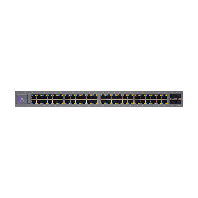 Managed Gigabit PoE+ Switch / 24 ports 10/100/1000 Mbps + 2 SFP Uplink Ports / Up to 240W / Alta Labs Cloud.