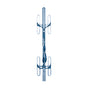 Andrew Omni Exposed Dipole Antenna, 450-470 MHz, 360º Horizontal Beamwidth, Fixed Electrical Tilt