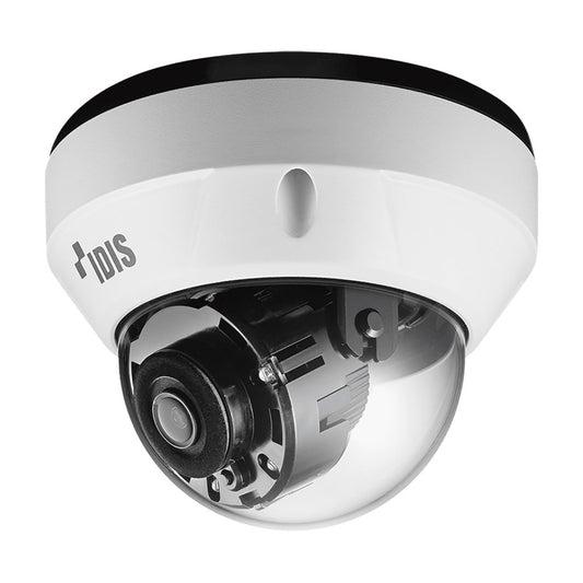 Full HD Fixed-Focal Lens (2.8 mm), IR Dome Camera, Vandal-Resistant IK10/IP67, NDAA Compliant, PoE, Day and Night (ICR), WDR, IR LED, ONVIF