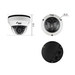 IP Dome 8MP (H265) | Fixed-Local Lens 3.3 mm | IK10/IP67 | Alarm IN/OUT | IR 20 m  | POE | Day/ Night ICR | Micro SD (256 GB)