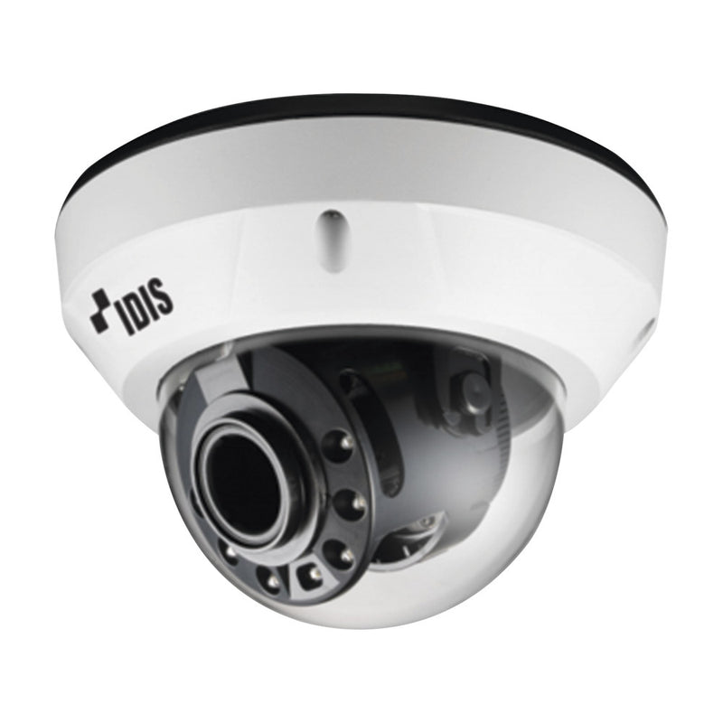IP Dome Camera | 8MP (Intelligent Codec) | Built-in Heater | MOTORIZED Vari-focal Lens 2.7-13.5 mm | IK10/IP67 | Alarm In/Out | IR 30 m  | POE | Day/Night ICR | MicroSD (256 GB) | NDAA Compliance