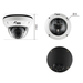 IP Dome Camera | 8MP (Intelligent Codec) | Built-in Heater | MOTORIZED Vari-focal Lens 2.7-13.5 mm | IK10/IP67 | Alarm In/Out | IR 30 m  | POE | Day/Night ICR | MicroSD (256 GB) | NDAA Compliance