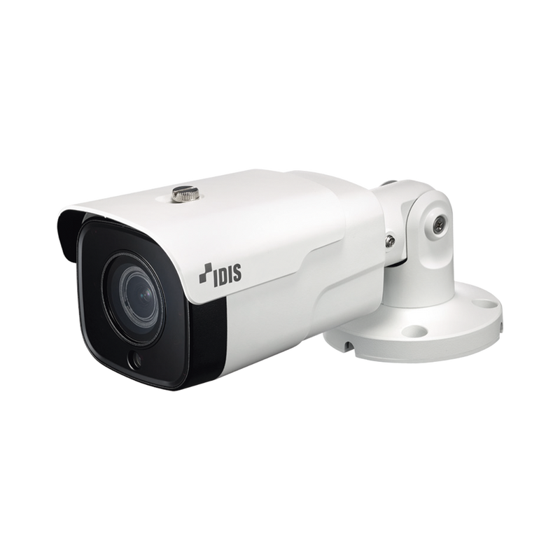 IP Bullet Camera  8 MP (Intelligent Codec) | NDAA Compliant | MOTORIZED Vari-focal Lens 2.7-13.5 mm | IK10/IP67 | Alarm In/Out | IR 98ft  | POE | Day/Night ICR | MicroSD (256 GB)