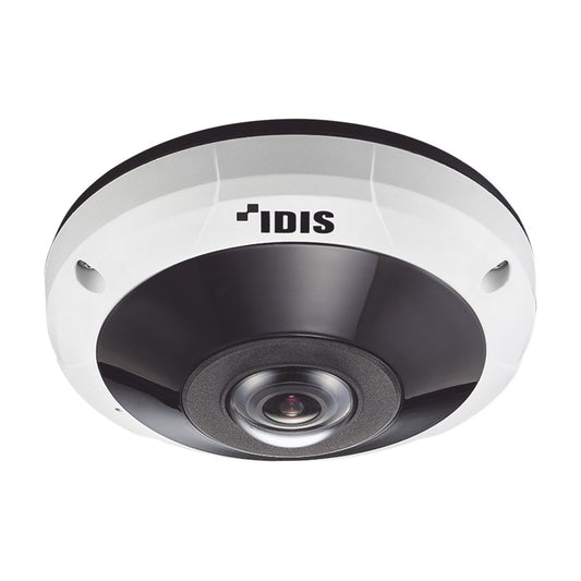 IP Fisheye 5MP |  Micro SD | Two-Way Audio | Alarm I/O | PoE 802.3AF | IR LED 65ft  | WDR | Day/Night (ICR) | IK10/IP67 | NDAA Compliance