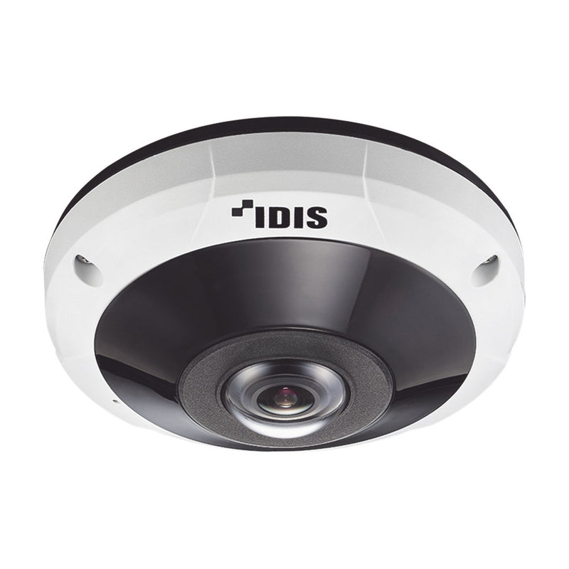 IP Fisheye 5MP |  Micro SD | Two-Way Audio | Alarm I/O | PoE 802.3AF | IR LED 65ft  | WDR | Day/Night (ICR) | IK10/IP67 | NDAA Compliance