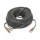 50 meters / Coaxial cable (BNC) + Power / 100% Copper / For 4K Cameras / Indoor and outdoor use